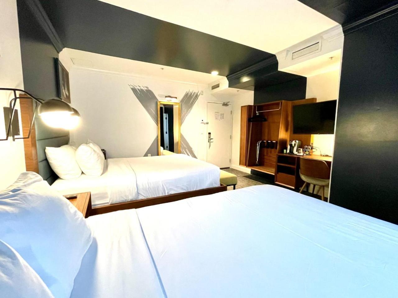 Deluxe Queen Room with Two Queen Beds and City View