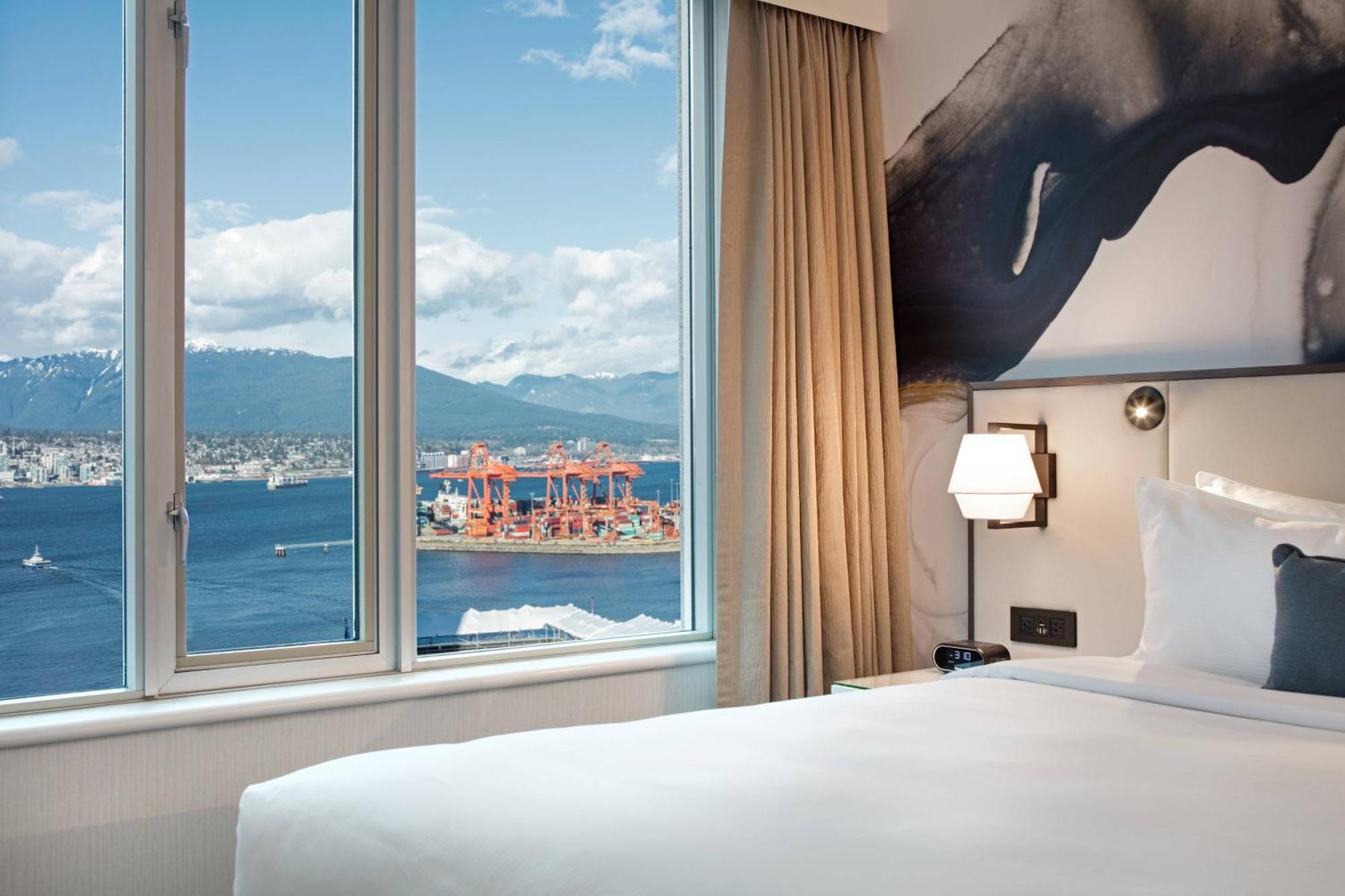 King Suite with Sofa Bed and Partial Water View