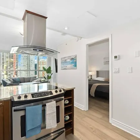 2Br Condo With Breathtaking View In Downtown! Free Parking - 6 Sleep-3