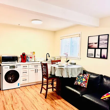 13 Mins To Downtown-Free Parking Near Joyce Skytrain -2 Beds-2